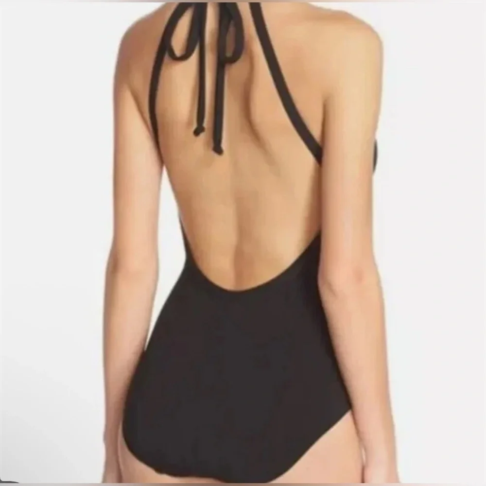 Robin Piccone Sophia One Piece Swimsuit Black Size 6